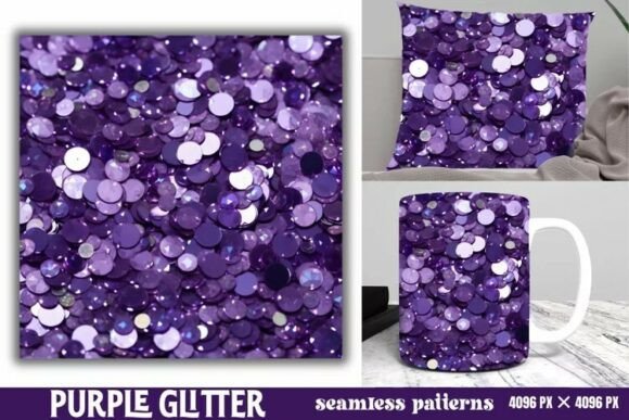 Download Purple Glitter Background Digital Paper - Paper Collection