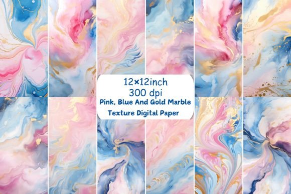 Download Marble Texture Digital Paper Bundle - Premium Resources