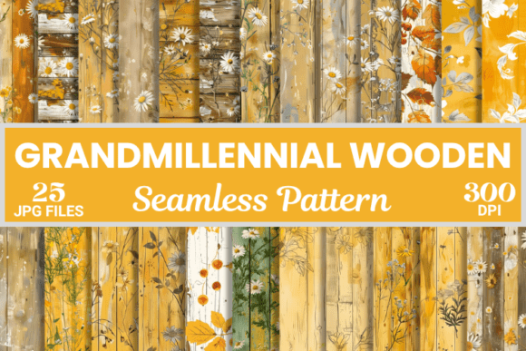 Download Spring Wooden Digital Paper Background - Paper Collection