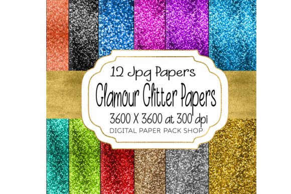 Download Glamour Glitter Background Papers - Paper Collection