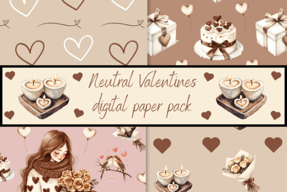 Download Neutral Digital Paper Patterns - Paper Collection