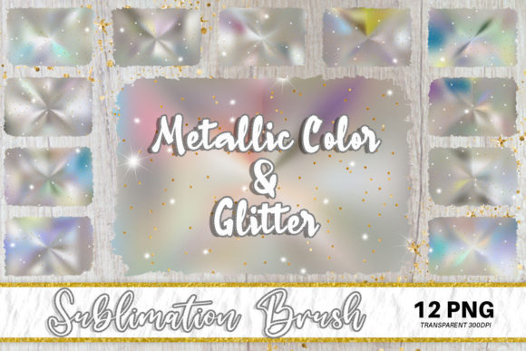Download Sublimation Metallic Glitter Background - Premium Bundle