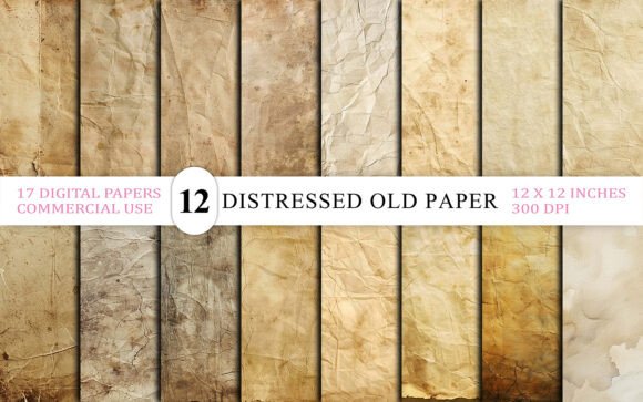 Download Vintage Aged Paper Background - Paper Collection