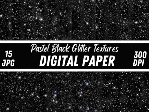 Download Pastel Black Glitter Paper Backgrounds - Paper Collection
