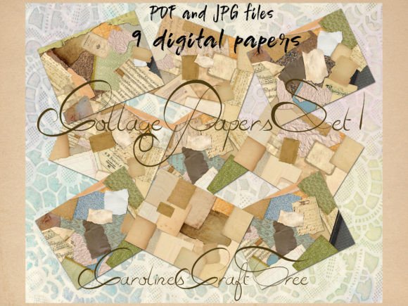Download Collage Paper Set 1 - Paper Collection