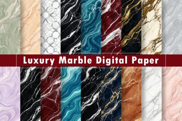 Download Luxury Marble Digital Paper - Paper Collection