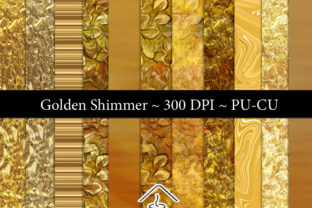 Download Golden Shimmer CU Paper Set - Paper Collection