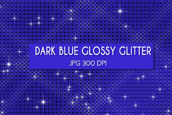 Download Dark Blue Glossy Glitter Digital Paper - Paper Collection