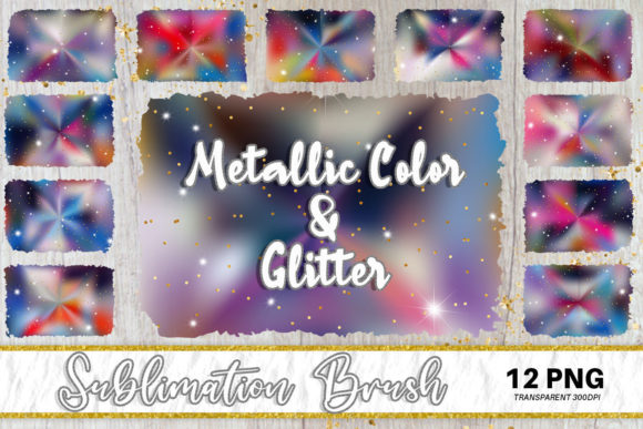 Download Sublimation Metallic Glitter Background - Premium Bundle