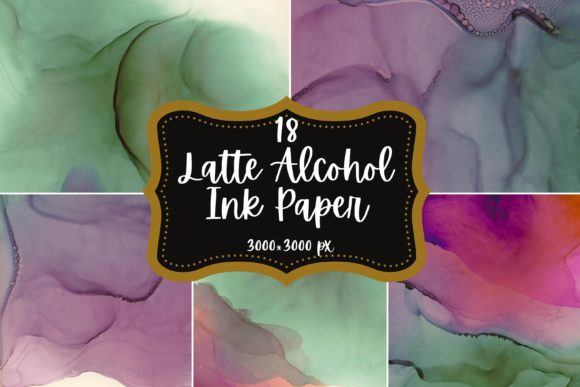Download 18 Latte Alcohol Ink Paper - Paper Collection