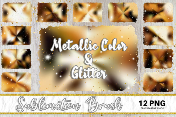 Download Sublimation Metallic Glitter Background - Premium Bundle