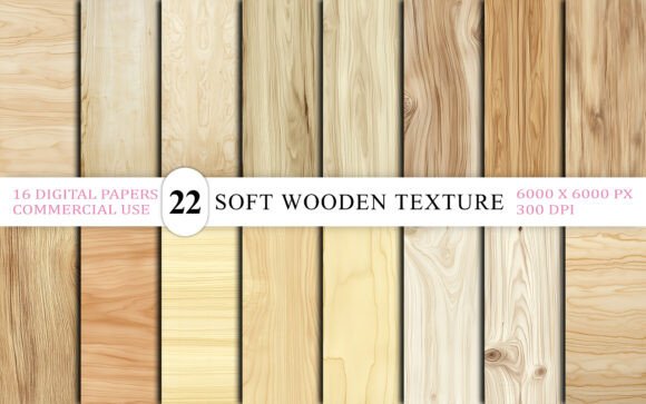 Download Minimal Light Wood Grain Digital Papers - Paper Collection