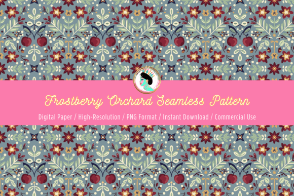 Download Nordic Folk Digital Paper - Paper Collection