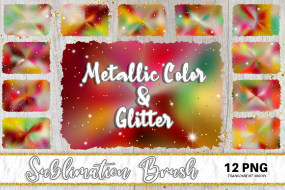 Download Sublimation Metallic Glitter Background - Premium Bundle