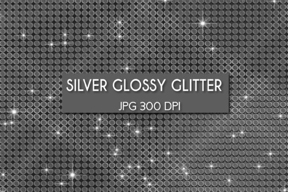Download Silver Glossy Glitter Digital Paper - Paper Collection