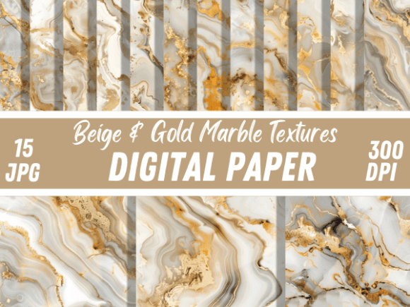 Download Beige &amp; Gold Marble Paper Backgrounds - Paper Collection
