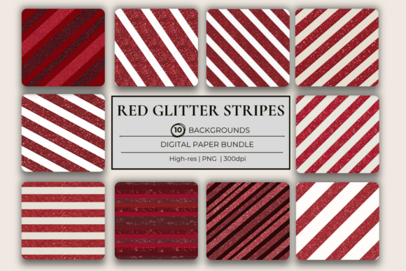 Download Red Glitter Stripes Background Papers - Paper Collection