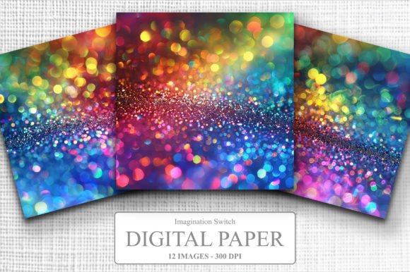 Download Dazzling Spectrum Digital Paper - Paper Collection