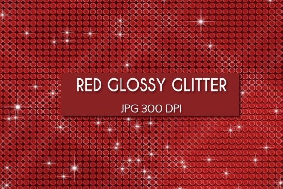 Download Red Glossy Glitter Digital Paper - Paper Collection