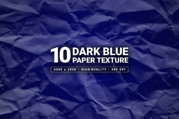 Download 10 Dark Blue Paper Textures - Paper Collection