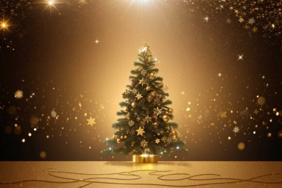 Download Christmas Background Digital Paper - Paper Collection