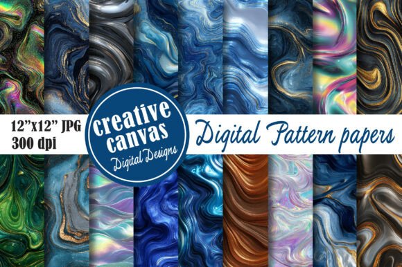 Download Luxury Marble Digital Paper Bundle - Paper Collection