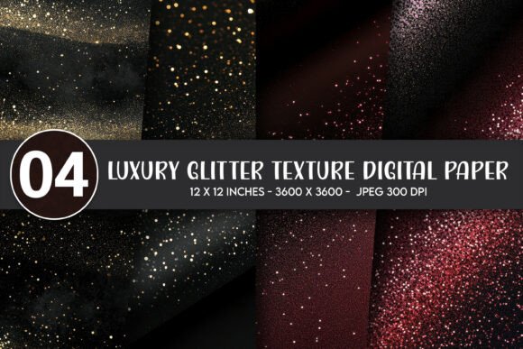 Download Luxury Glitter Texture Digital Paper - Paper Collection